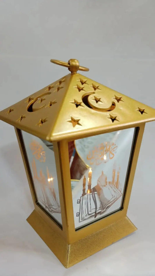 Golden Ember Lantern – Romantic Wedding Lantern for Timeless Elegance Inam Box Center