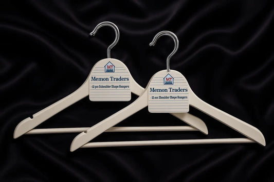 Premium Fiber Plastic Hanger – Durable, Lightweight & Stylish (12 piece Set) Inam Box Center